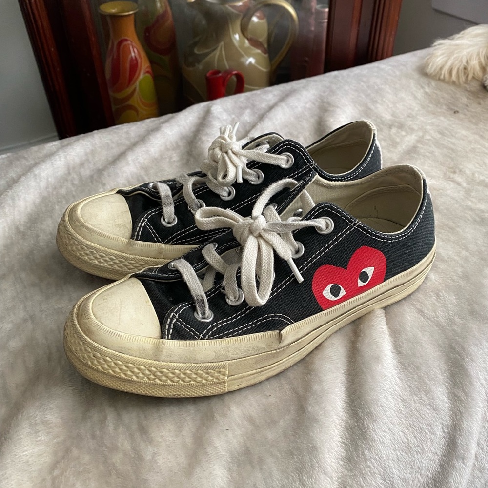 COPY - Comme des Garçons Play - Black Converse (low cut)